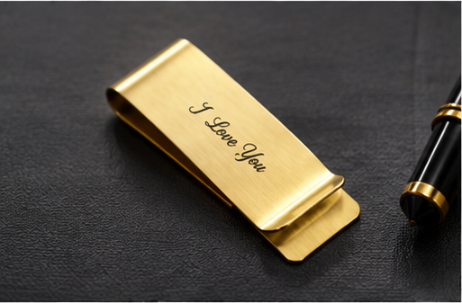 Personalized Money Clip Stainless Steel Custom Engraved Gift for Men Husband Dad Boyfriend Valentine Father Day Anniversary