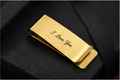 Personalized Money Clip Stainless Steel Custom Engraved Gift for Men Husband Dad Boyfriend Valentine Father Day Anniversary