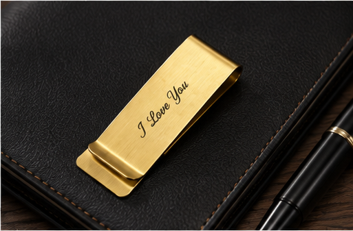 Personalized Money Clip Stainless Steel Custom Engraved Gift for Men Husband Dad Boyfriend Valentine Father Day Anniversary