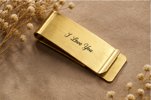 Personalized Money Clip Stainless Steel Custom Engraved Gift for Men Husband Dad Boyfriend Valentine Father Day Anniversary
