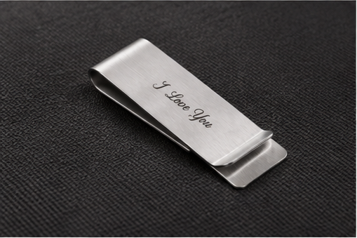 Personalized Money Clip Stainless Steel Custom Engraved Gift for Men Husband Dad Boyfriend Valentine Father Day Anniversary
