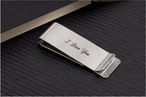 Personalized Money Clip Stainless Steel Custom Engraved Gift for Men Husband Dad Boyfriend Valentine Father Day Anniversary